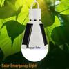 LED Solar Emergency Outdoor Light Bulb for Night Markets & Street Stalls—Low-Carbon Charging Lamp