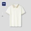 HLA Women's Summer Print Pique Polo Shirt