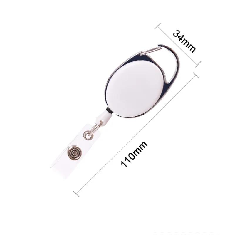 Transparent Card Holder Nurse Retractable Badge Reel Clip Business Card Holde Work Lanyard ID Name Card Cover Case Accessories