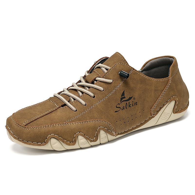 Fashion Men's Shoes Four Season New Plus Size Casual Shoes Fashion Low-top Soft Sole Breathable Outdoor Men's Sports Walking Shoes