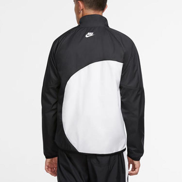 Nike Sportswear JDI Woven Top Men Tops Black White CU4104-011