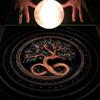 Metaphysical Game Mat Pendulum Divinations Altar Tablecloth Board Game Card Pad