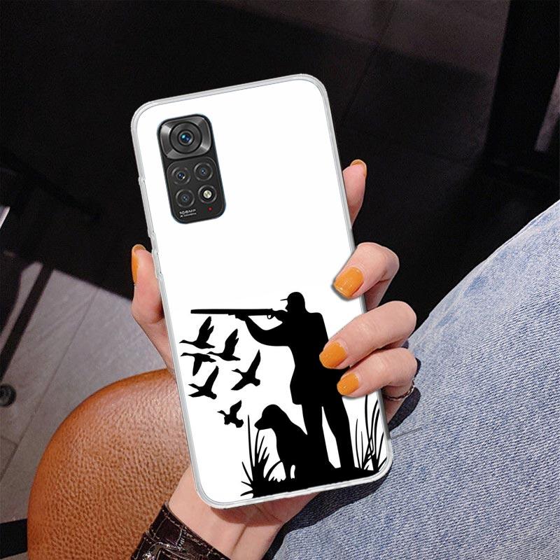 Hunting Fishing Man Phone Case For Xiaomi Redmi Note 15 14 13 12S 12 11 Pro Plus 14S 11S 11E 10 10S 11T 5G Personalized Cover Re