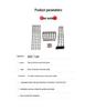 Mercedes-Benz C-Class Anti-Slip Pedal Set - Decorative Accelerator, Brake & Rest Area Accessories