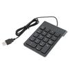 Numeric Keyboard USB Mini 18 Keys Numeric Pad Suitable for PC Desktop Notebook Computers