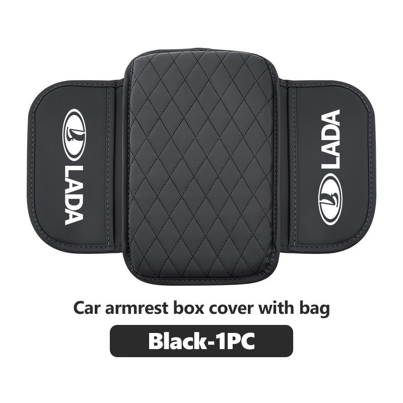 Car Armrest Box Pad Side Storage Bag Center Armrest Protective Cushion Support For Lada Niva Vesta Granta Riva Samara Priora 4x4