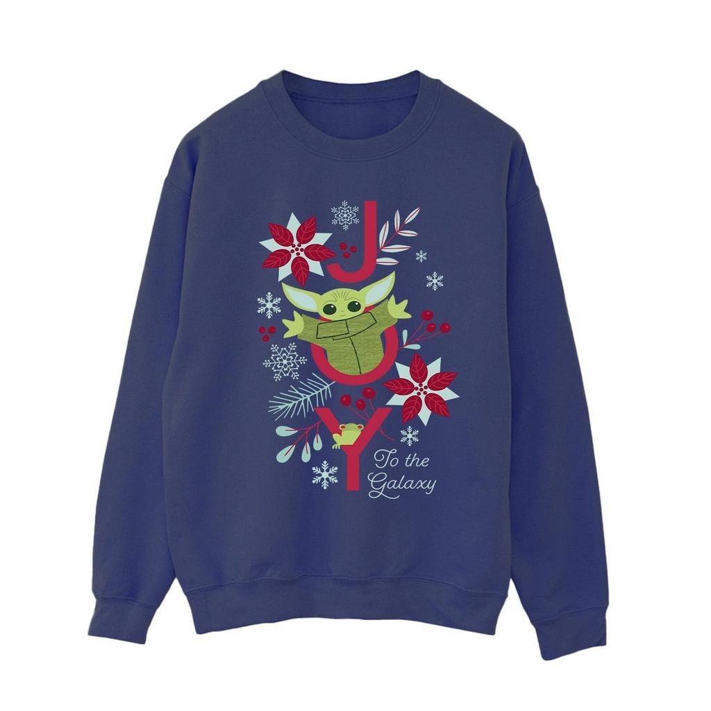 Star Wars Mandalorian Womens/Ladies Joy To The Galaxy Sweatshirt