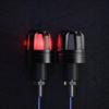 Motorcycle Scootor LED Handlebar End Turn Signal Corner Light DC12V Flasher Handle Grip Blinker Side Marker Hand Lamp 2x