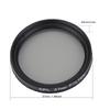 37mm Circular Polarizer Lens Filter with Adapter Ring Protective Cap for Xiaomi Yi 4k 4k+ Lite