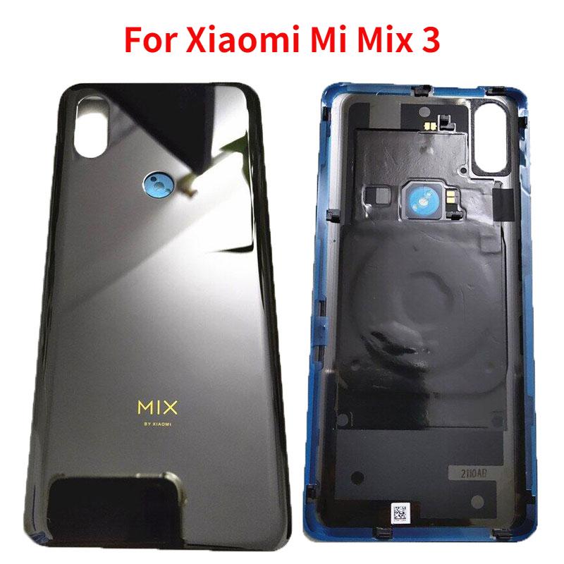 

Оригинал для Xiaomi Mi Mix 3 Задний аккумулятор Задний корпус Дверца Ремонт стекла Запасные части с