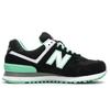 New Balance 574 Black Green Women WL574CPC