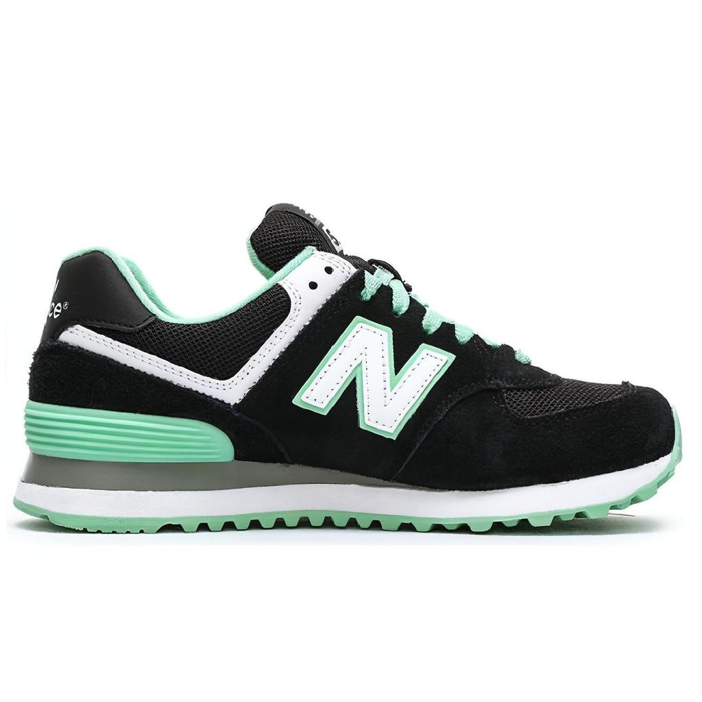 New Balance 574 Black Green Women WL574CPC
