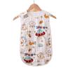 Class A Pure Cotton Baby Sleep Sack: Sleeveless, Gauze Material, Anti-Startle, Anti-Kick-Off, Perfect for Summer Air-Conditioned Rooms
