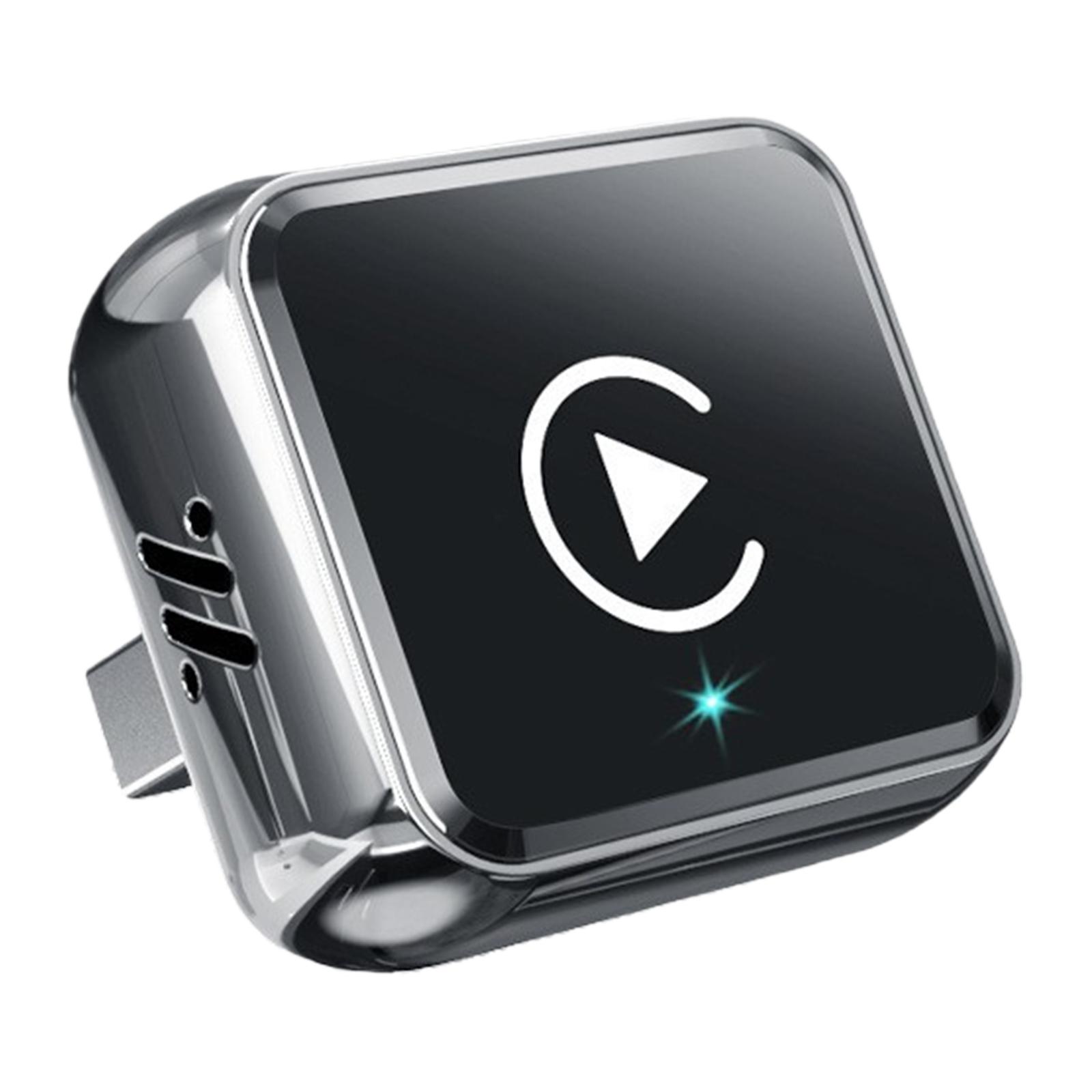 

3 In 1 Carplay Wireless Adapter Mirror Link Android Auto Adapter USB Plug & Play Wired to Wireless Car AI Box for Wired Carplay чорний