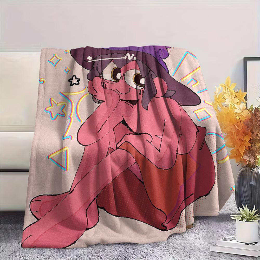 Gilroy  Print Flannel Blanket, High quality Comfortable for All Seasons, Home Decor, Warmth and Comfort