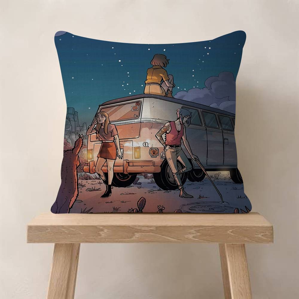 Game Life Is SStrange  Pillowcase Toon Gift Cushion Cover Bedroom Home Sofa Chair Seat Decor Pillow Case