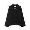 European Style Women's Thick Knit Hollow Cardigan - Autumn 2025 Collection
