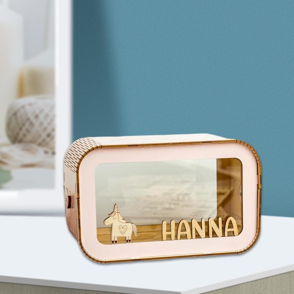 Unique Cartoon Saving Box Piggy Banks for Children Room Encouraging Good Financial Habits Easy Access Coin Slot