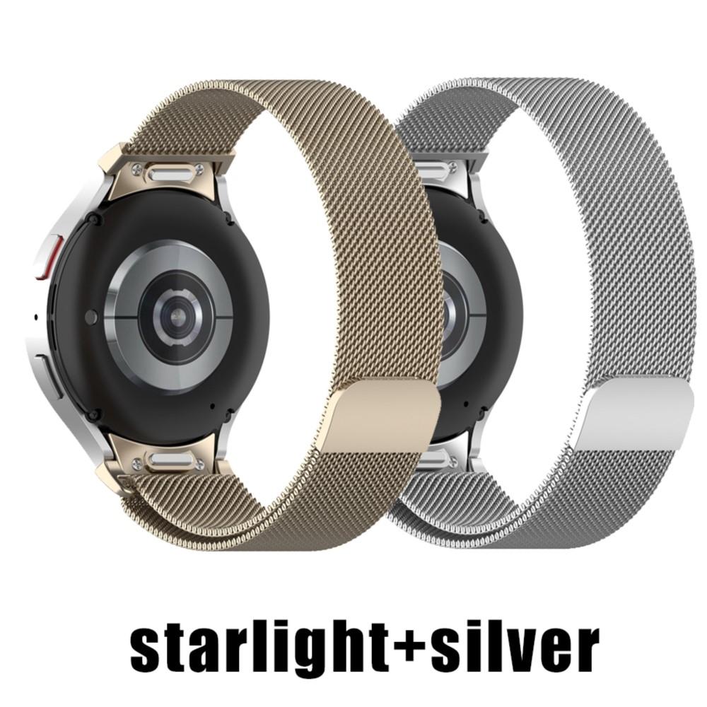 Milanese Loop band For Samsung Galaxy Watch 7 6 5 pro 4 40mm 44mm Metal Bracelet correa Galaxy Watch 4 6 Classic 47mm 46mm Strap