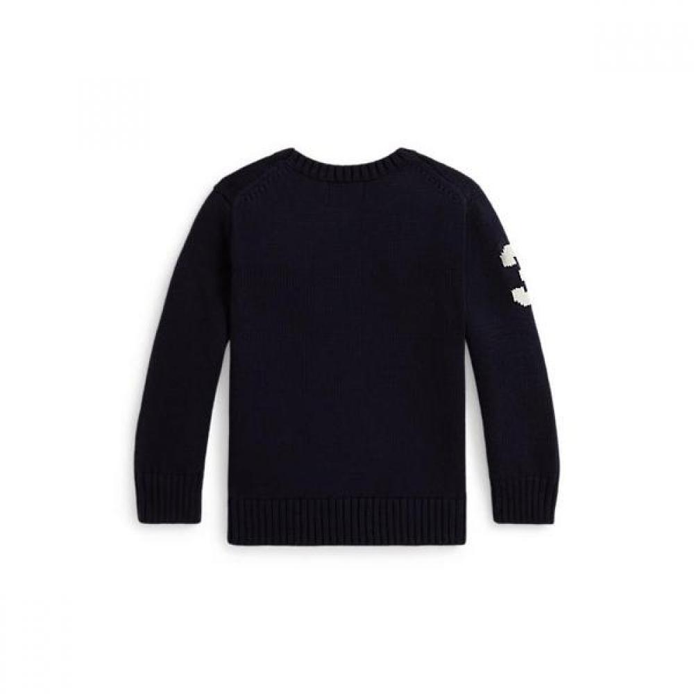 Polo Ralph Lauren Boys 2 7 Years Crewneck Sweater Polo Bear
