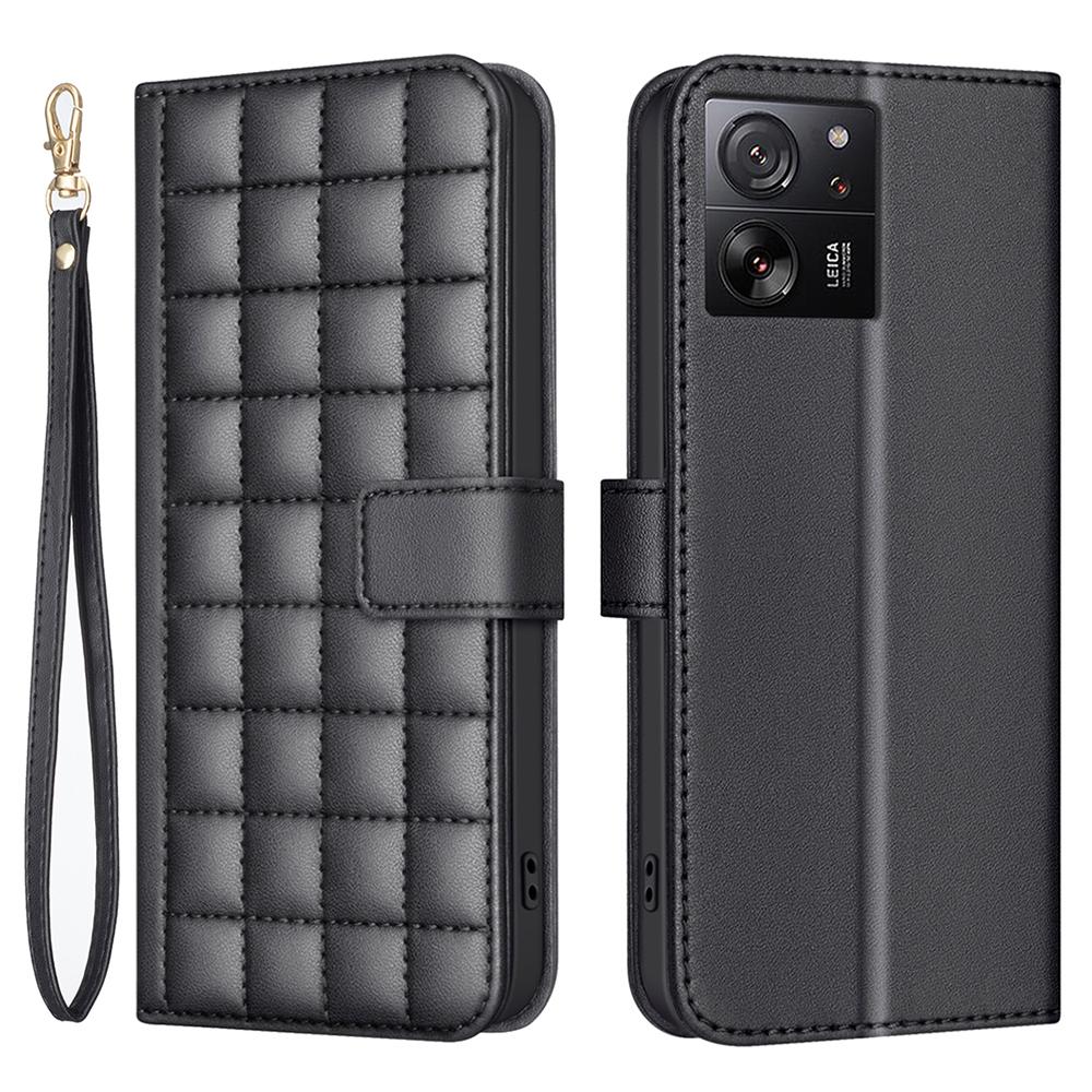 

For Xiaomi Redmi K60 Ultra/13T/13T Pro Leather Case Wallet Stand Cover Black