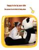 Adorable Giant Panda Plush Toy - Black & White Comfort Doll for Kids