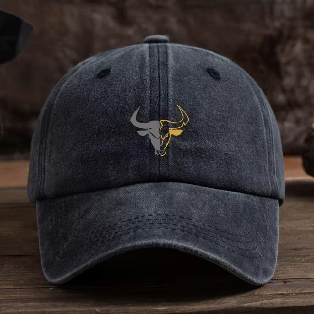 Washed Cotton Peaked Cap For Man Women Hiking Fishing Vacation Exploration