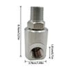 Leakproof Rotating Hose Reel Swivel 1/2inch 5124-Ni-AL MXF Hose Reel Swivel Industrial Garden Application