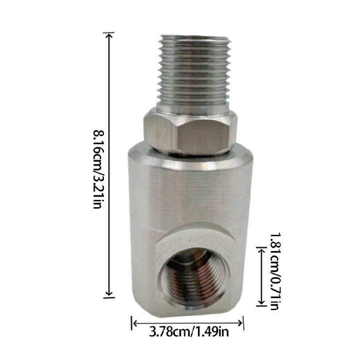 Leakproof Rotating Hose Reel Swivel 1/2inch 5124-Ni-AL MXF Hose Reel Swivel Industrial Garden Application