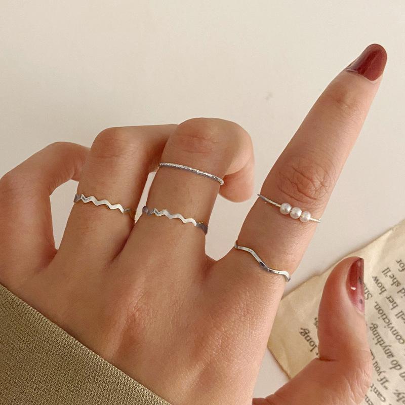 Trendy New Bohemian Women's Rings Set Vintage Antique Laides Retro Fingers Accessories anillos mujer Retro bague femme