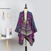 Double-Sided High-End Retro Exotic Ethnic Style Shawl With Women'S Scarf Women'S Simple Warm Cape