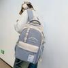 Large-capacity College Style Backpack Simple Casual Sports Korean Couple Backpack
