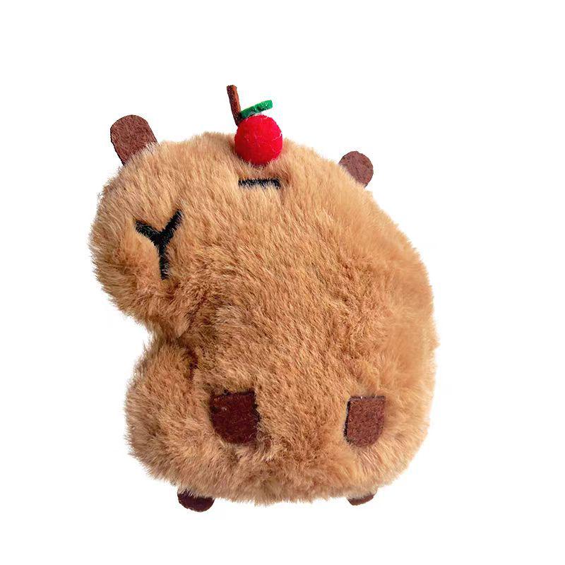 Capybara Coin Purse Plush Keychain - Cute Mini Storage for Kids Capybara