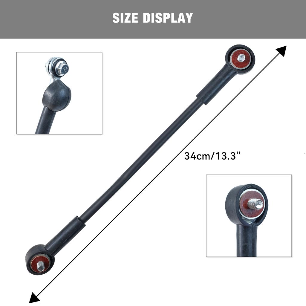 2Pcs Lower Rear Trunk Tailgate Luggage Boot Straps Cables LR038051 LR016462 For Land Rover Range Rover L322 2002 - 2010 P38 P38A