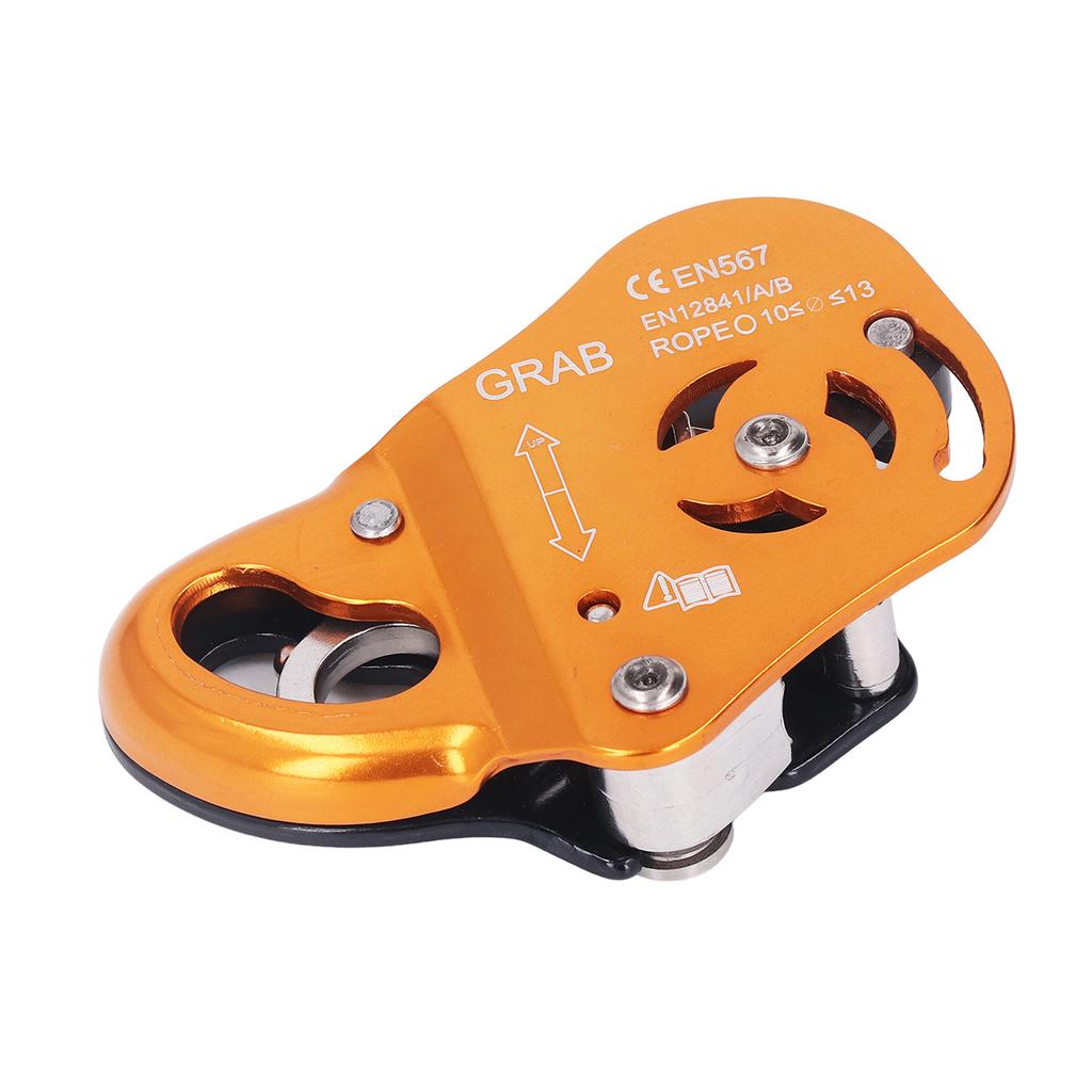 Outdoor Mountaineering Movable Rope Grabber Climbing Self Locking Fall Arrester Descending Protector