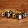 1PC Motorcycle Alarm Clock Home Decorator Crafts Student's Gift Birthday Gift, Clock Part Pattern