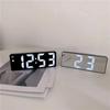 Led Digital Alarm Clock Led Night Mode Control Watches Table Decorations Chargeable Snooze Electronic Voice Music Home Wall Desk