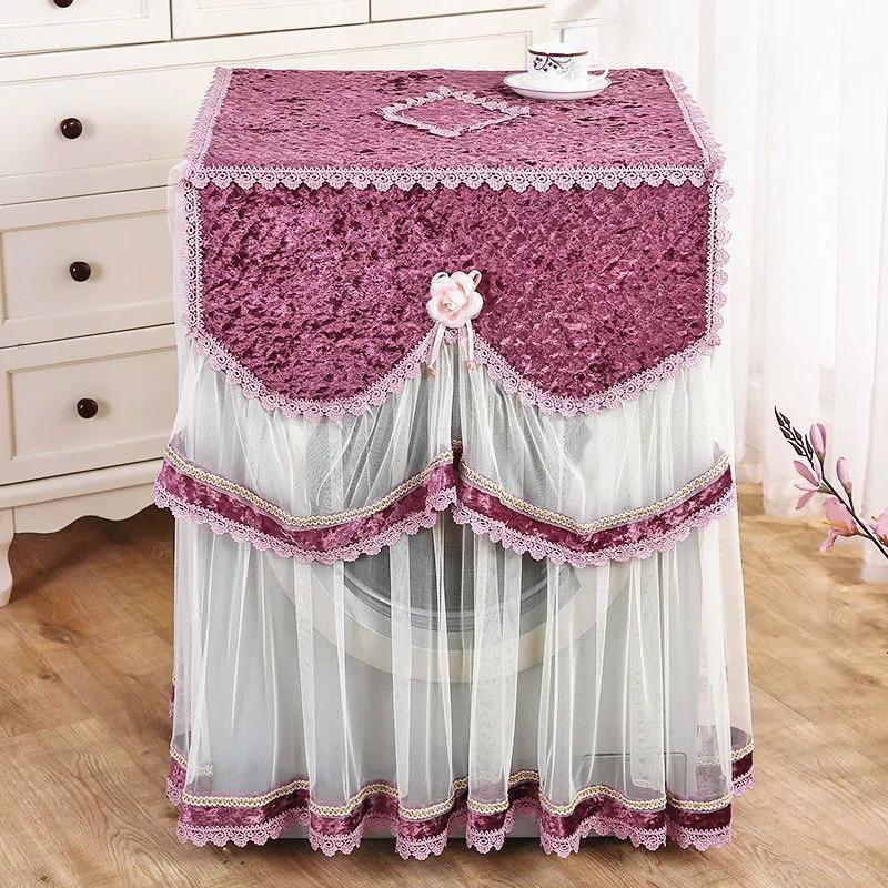 Washing Machine Cover Sunscreen Cover Front Opening Full-automatic Universal Sunscreen Roller Dust Cover Cloth