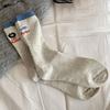 Breathable Couples Sock Cartoon Cat Sports Socks Comfortable Mid Tube Socks  for Men Women