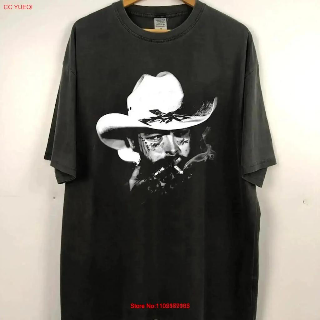 Vintage Posty Funny T Shirt Malone Concert Tour Rapper Breathable Slightly Graphic Homme Fashion Vintage