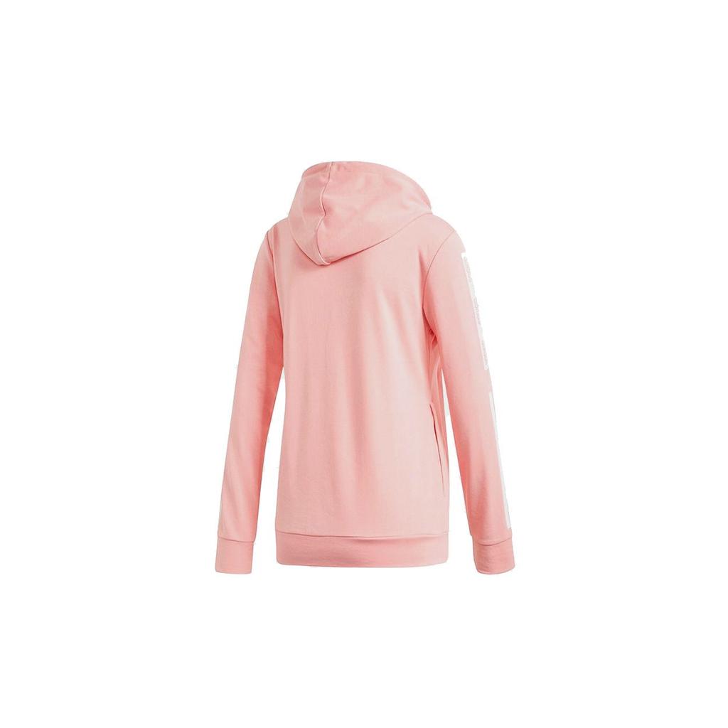 Adidas W Block Po Hd Sports Hoodie Women Hoodies Pink FK3232