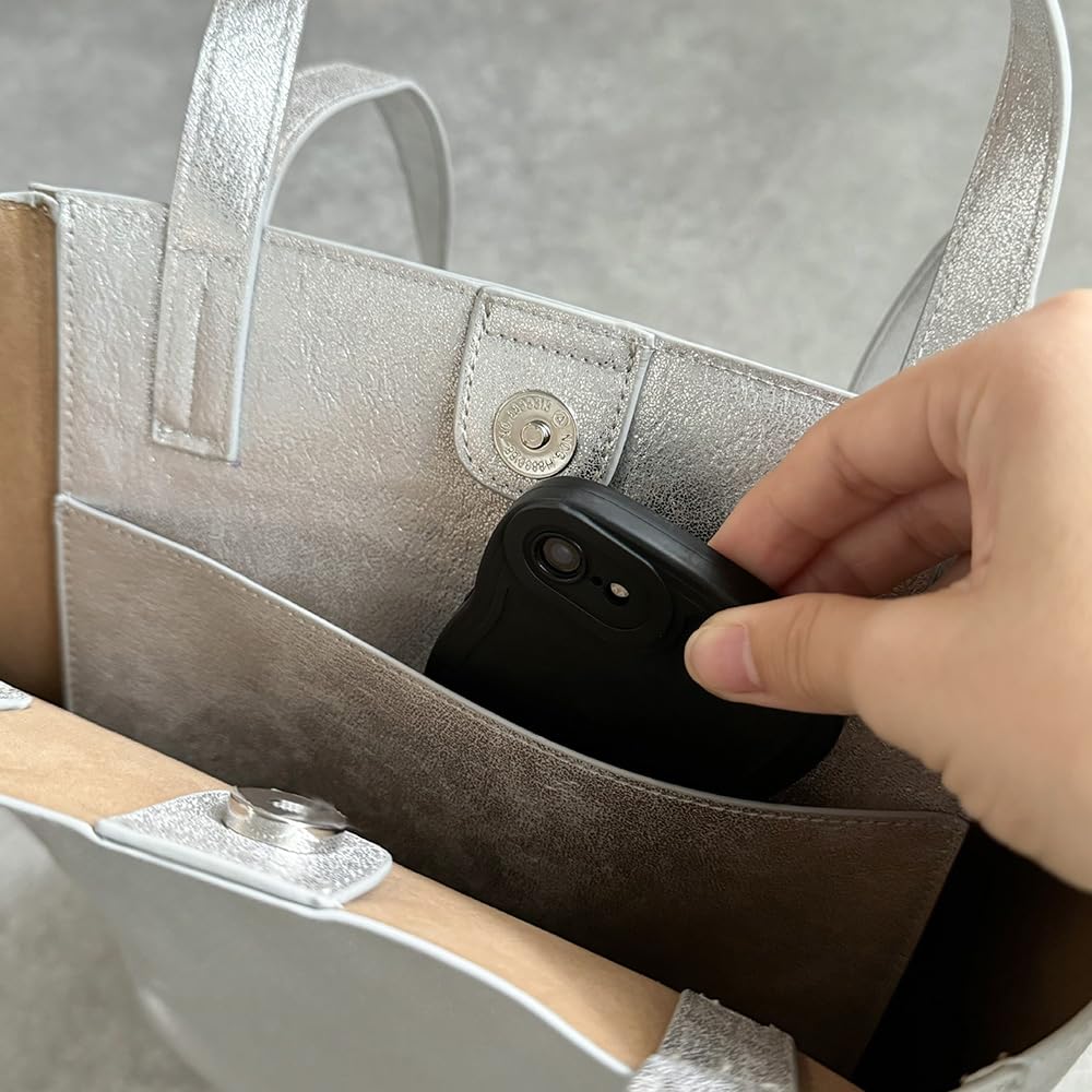 [Finisage] Double Handle Glitter Tote