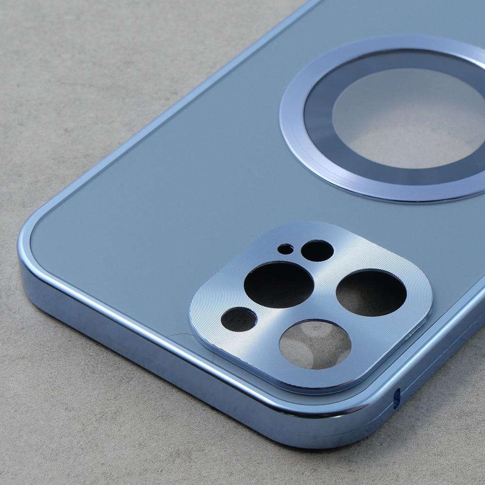 iPhone 12 Pro Case, Dual Glass, Magsafe, Blue