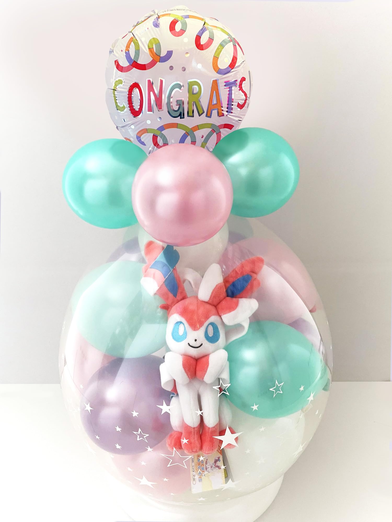 

Evolutionary Eevee Balloon Wrapping Congrats Graduation Celebration Entrance Celebration Pass Celebration Coming of Age Ceremony Stuffed Toy Goods