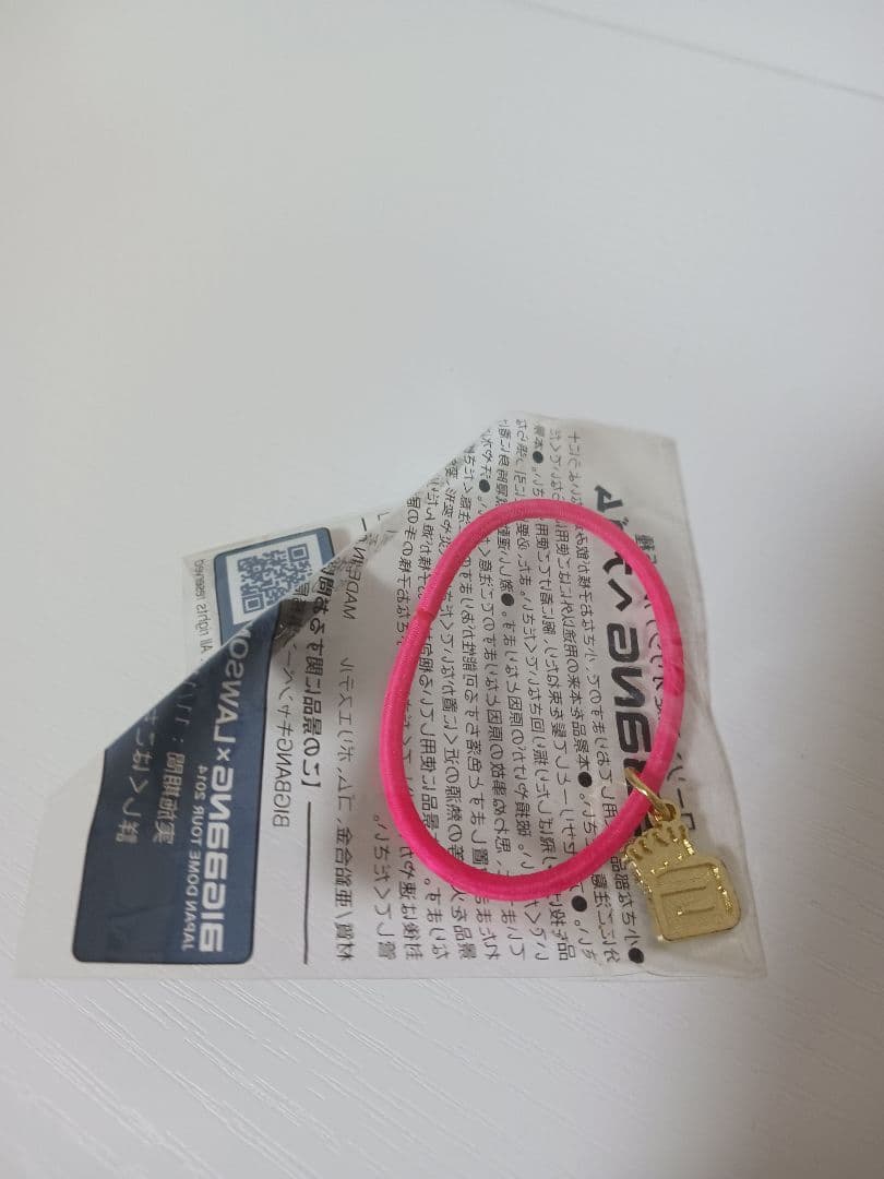 [Б/У] BIGBANG Розовая Резинка для Волос