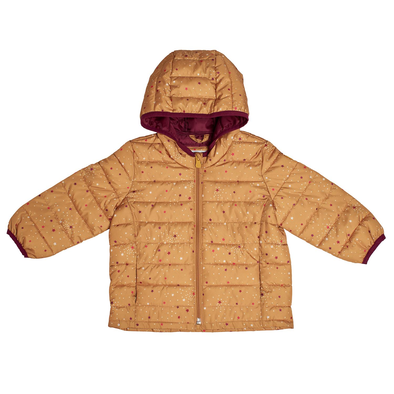 

Стеганая куртка с капюшоном 406520 для девочки 12/18 MESES жёлтый