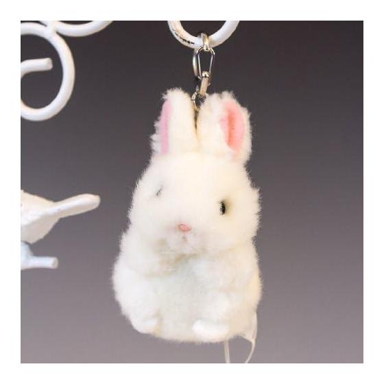 Takenoko Mini Mini Kids Keychain Rabbit White Plush Toy 48551