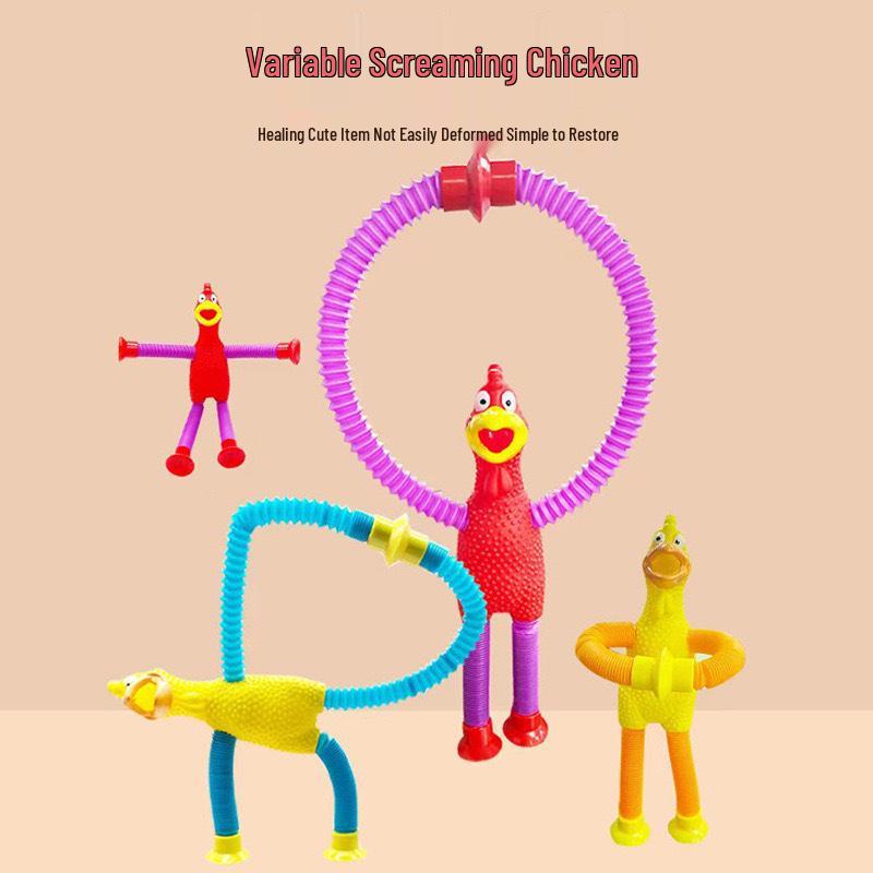 

Телескопическая игрушка-свисток со звуком курицы для детских игр на вечеринке