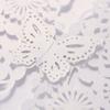 10pcs Delicate Carved Invitation Card Romantic Butterfly Paper Card Laser Cut Wedding Invitation Card