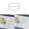 Perlen-Hüftkette für Damen Metallketten-Schmuck Sommer Lässiges Accessoire